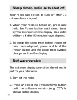 Preview for 16 page of Sangean DT-500W Manual