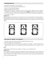 Preview for 4 page of Sangean H205 User Manual