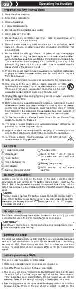 Preview for 3 page of Sangean POCKET 390 User Manual