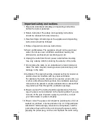 Preview for 2 page of Sangean PR-D2 Operating Instructions Manual