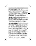 Preview for 9 page of Sangean PR-D2 Operating Instructions Manual