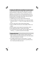 Preview for 10 page of Sangean PR-D2 Operating Instructions Manual