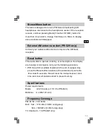 Preview for 13 page of Sangean PR-D2 Operating Instructions Manual