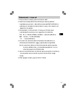 Preview for 23 page of Sangean PR-D2 Operating Instructions Manual