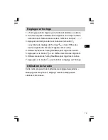 Предварительный просмотр 19 страницы Sangean PR-D4 Operating	 Instruction