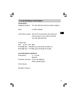 Предварительный просмотр 27 страницы Sangean PR-D4 Operating	 Instruction