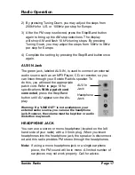 Предварительный просмотр 17 страницы Sangean PR-D4VW Instruction Manual