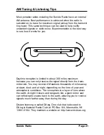 Предварительный просмотр 21 страницы Sangean PR-D4VW Instruction Manual