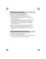 Предварительный просмотр 42 страницы Sangean PR-D5 Operating	 Instruction