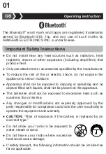 Preview for 3 page of Sangean RA-101 User Manual