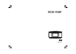 Предварительный просмотр 1 страницы Sangean RCR-11 WF Instruction Manual