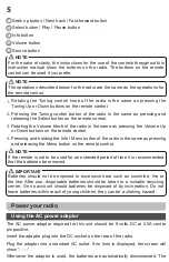 Предварительный просмотр 8 страницы Sangean RCR-40 User Manual