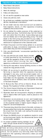 Preview for 3 page of Sangean REVERY R10 Quick Start Manual