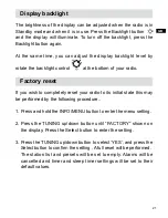 Preview for 22 page of Sangean Sangean- RCR-3 User Manual