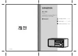 Sangean SG-118 Operating Instructio предпросмотр