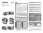 Sangean SR-32 Operating Instructions preview