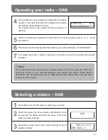 Preview for 14 page of Sangean U5 DBT Manual