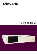 Sangean UCR-1000FM Manual предпросмотр