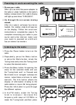 Preview for 4 page of Sangean WFR-28BT Quick Start Manual