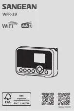 Sangean WFR-39 User Manual preview