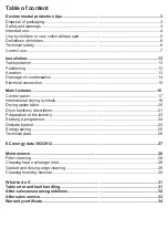 Preview for 3 page of sangiorgio SDR8 Use And Maintenance Manual