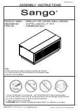 Sango 7238BR024ACQ83 Assembly Instructions Manual preview