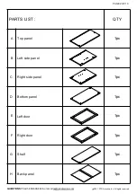 Preview for 2 page of Sango 7238BR581ACU48 Assembly Instructions Manual