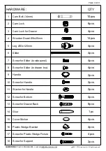 Preview for 3 page of Sango 7245BK004ACS26 Assembly Instructions Manual