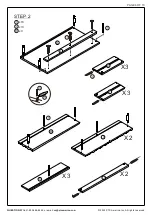 Preview for 6 page of Sango MERK 3 DRAWER CHEST Assembly Instructions Manual