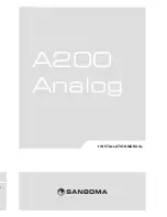 Sangoma A200 Analog Installation Manual preview