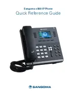 Sangoma S500 Series Quick Reference Manual preview