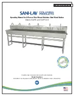 Sani-Lav 512FFL Operating Manual preview