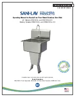 Preview for 1 page of Sani-Lav ES2-521L Operating Manual