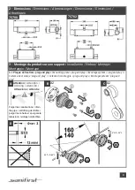 Предварительный просмотр 3 страницы SANIFIRST Mastermix 75702 Installation Manual