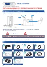 Saniflo MACERATOR PUMP Installation And Care Instructions preview