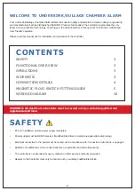 Preview for 2 page of Saniflo SANI12661 Owner'S Operation Manual