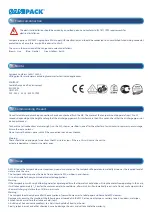 Preview for 6 page of Saniflo Sanipack Quick Start Manual