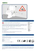 Предварительный просмотр 5 страницы Saniflo Saniplus Manual