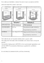 Preview for 5 page of SaniJura ZEPHYR Instructions For Installation And Use Manual