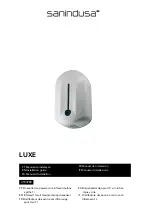 sanindusa LUXE 4153700 Installation Manual preview