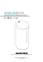 Sanipex AQUAECO AQA-ECO-703 Series Installation Manual preview