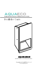 Sanipex AQUAECO AQA-IX3-638 Series Installation Manual предпросмотр