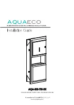 Sanipex AQUAECO AQA-IX3-731 Series Installation Manual preview