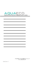 Предварительный просмотр 8 страницы Sanipex AQUAECO AQA-IX3-731 Series Installation Manual