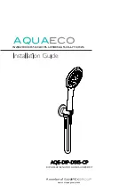 Sanipex AQUAECO AQE-DIP-D515-CP Installation Manual предпросмотр