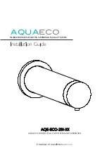 Sanipex AQUAECO AQE-ECO-251-XX Installation Manual preview