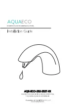 Sanipex AQUAECO AQE-ECO-252-252T Series Installation Manual предпросмотр