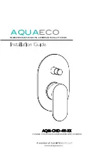 Sanipex AQUAECO AQM-CND-411-XX Installation Manual предпросмотр