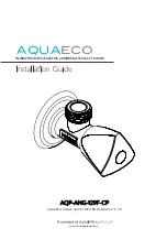 Preview for 1 page of Sanipex AQUAECO AQP-ANG-129F-CP Installation Manual