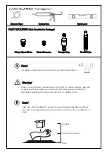 Preview for 3 page of Sanipex BAGNO DESIGN BDS-ORO-501 Series Installation Manual